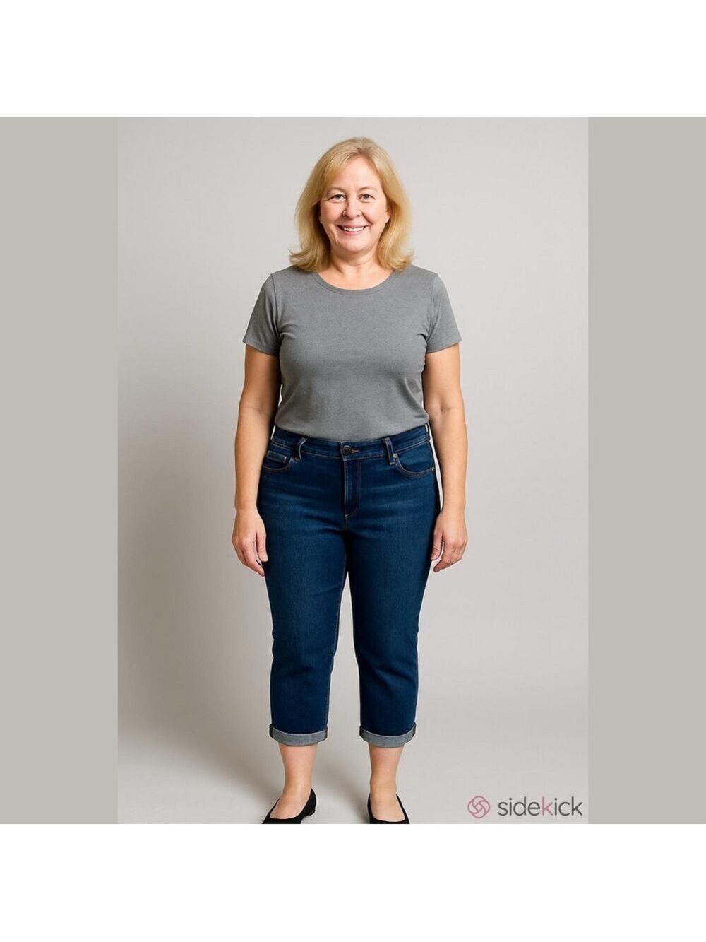 Cleo Capri Jeans Shorts Size 10 NWT